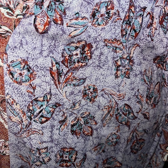 Maurices NWT short sleeve kimono cardigan top light weight size 3X lavender - Picture 2 of 5